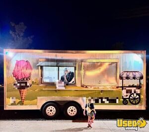 Versatile 2024 8' x 20' Food Concession Trailer Mobile Vending Unit for Sale in Texas!