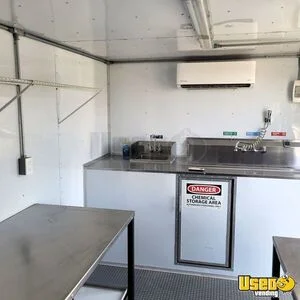2024 Concession Trailer Diamond Plated Aluminum Flooring New Mexico for Sale