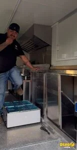 2024 Concession Trailer Kitchen Food Trailer Exhaust Hood Texas for Sale
