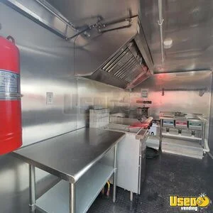 2024 Concession Trailer New Build Food Trailer Diamond Plated Aluminum Flooring Florida for Sale