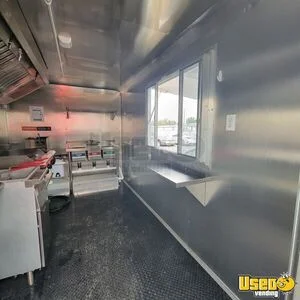 2024 Concession Trailer New Build Food Trailer Exterior Customer Counter Florida for Sale