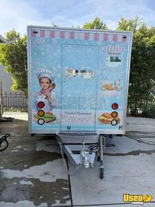 2024 Concession Trailer Stainless Steel Wall Covers California for Sale