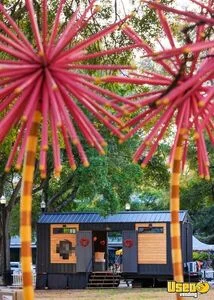 2024 Custom Beverage - Coffee Trailer Exterior Lighting Florida for Sale