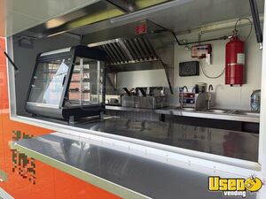 2024 Custom Food Trailer Kitchen Food Trailer Stainless Steel Wall Covers New Jersey for Sale