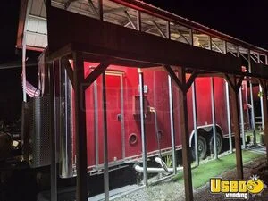 2024 Custom Kitchen Food Trailer Diamond Plated Aluminum Flooring California for Sale