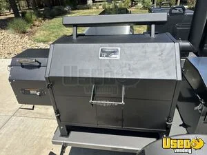 2024 Custom Santa Fe Open Bbq Smoker Trailer Additional 1 California for Sale