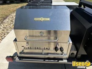 2024 Custom Santa Fe Open Bbq Smoker Trailer Flatgrill California for Sale