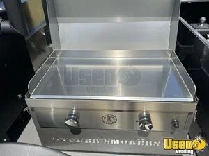 2024 Custom Santa Fe Open Bbq Smoker Trailer Propane Tank California for Sale