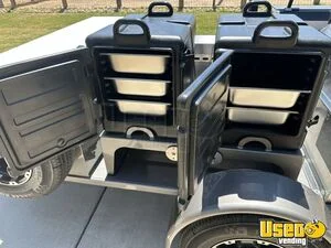 2024 Custom Santa Fe Open Bbq Smoker Trailer Stovetop California for Sale