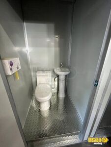 2024 Double Stall Restroom / Bathroom Trailer Hand-washing Sink California for Sale