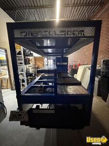 2024 Eli Open Bbq Smoker Trailer Flat Grill Tennessee for Sale