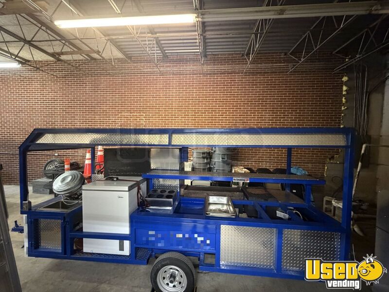 2024 Eli Open Bbq Smoker Trailer Tennessee for Sale