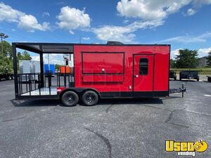 2024 Empty Food Concession Trailer Concession Trailer Air Conditioning Georgia for Sale
