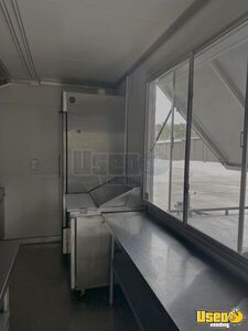 2024 Enc Kitchen Food Trailer Stainless Steel Wall Covers Texas for Sale