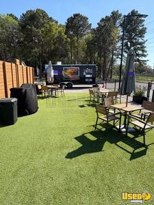 2024 Enclosed Trailer 20' Kitchen Food Trailer Refrigerator Texas for Sale