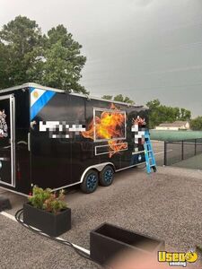 2024 Enclosed Trailer 20' Kitchen Food Trailer Stainless Steel Wall Covers Texas for Sale