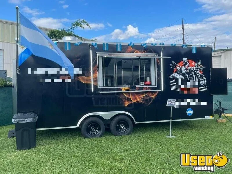2024 Enclosed Trailer 20' Kitchen Food Trailer Texas for Sale