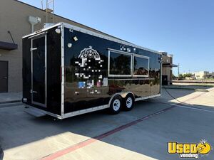 2024 Enclosed Trailer Kitchen Food Trailer Air Conditioning Texas for Sale
