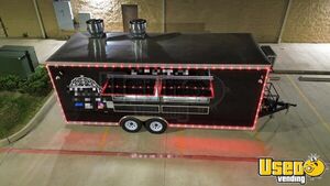 2024 Enclosed Trailer Kitchen Food Trailer Concession Window Texas for Sale