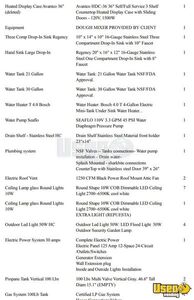 2024 Enclosed Trailer Kitchen Food Trailer Oven Florida for Sale