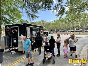 2024 Enclosed Trailer Kitchen Food Trailer Stainless Steel Wall Covers Florida for Sale