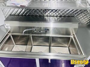 2024 Exp14x8 Kitchen Food Trailer Exterior Lighting Texas for Sale