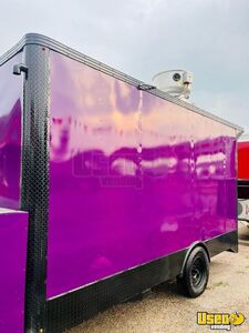 2024 Exp14x8 Kitchen Food Trailer Stainless Steel Wall Covers Texas for Sale