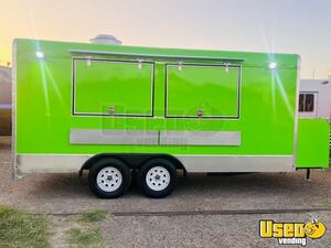 2024 Exp18x8 Kitchen Food Trailer Air Conditioning Texas for Sale