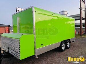 2024 Exp18x8 Kitchen Food Trailer Exhaust Hood Texas for Sale