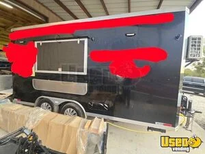 2024 - 8' x 18' Mobile Kitchen Food Concession Trailer with Pro Fire System for Sale in Texas!