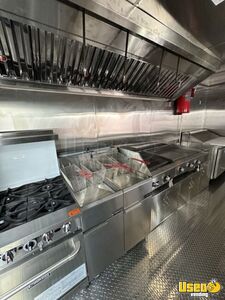 2024 Food Concession Trailer Kitchen Food Trailer Diamond Plated Aluminum Flooring Florida for Sale