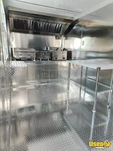 2024 Food Concession Trailer Kitchen Food Trailer Exterior Customer Counter Florida for Sale