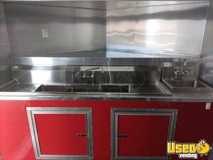 2024 Food Concession Trailer Kitchen Food Trailer Reach-in Upright Cooler Florida for Sale