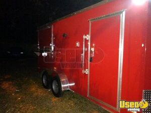 2024 Food Concession Trailer Kitchen Food Trailer Stainless Steel Wall Covers Florida for Sale