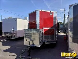 2024 Food Concession Trailer With Porch New Build Food Trailer Air Conditioning Florida for Sale