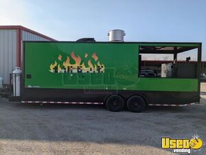 2024 Food Trailer Barbecue Food Trailer Air Conditioning Texas for Sale