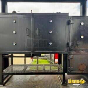 2024 Food Trailer Barbecue Food Trailer Pro Fire Suppression System Texas for Sale