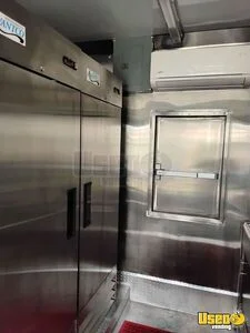 2024 Food Trailer Kitchen Food Trailer Diamond Plated Aluminum Flooring Texas for Sale