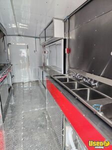 2024 Food Trailer Kitchen Food Trailer Diamond Plated Aluminum Flooring Washington for Sale