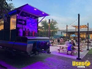 2024 Food Trailer Kitchen Food Trailer Prep Station Cooler North Carolina for Sale