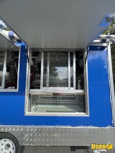 2024 Food Van Concession Trailer Diamond Plated Aluminum Flooring Utah for Sale