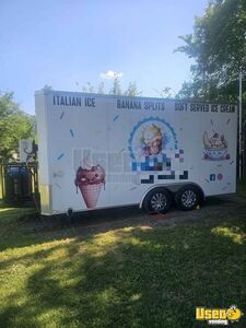 2024 Ice Cream Trailer Ice Cream Trailer Concession Window Texas for Sale