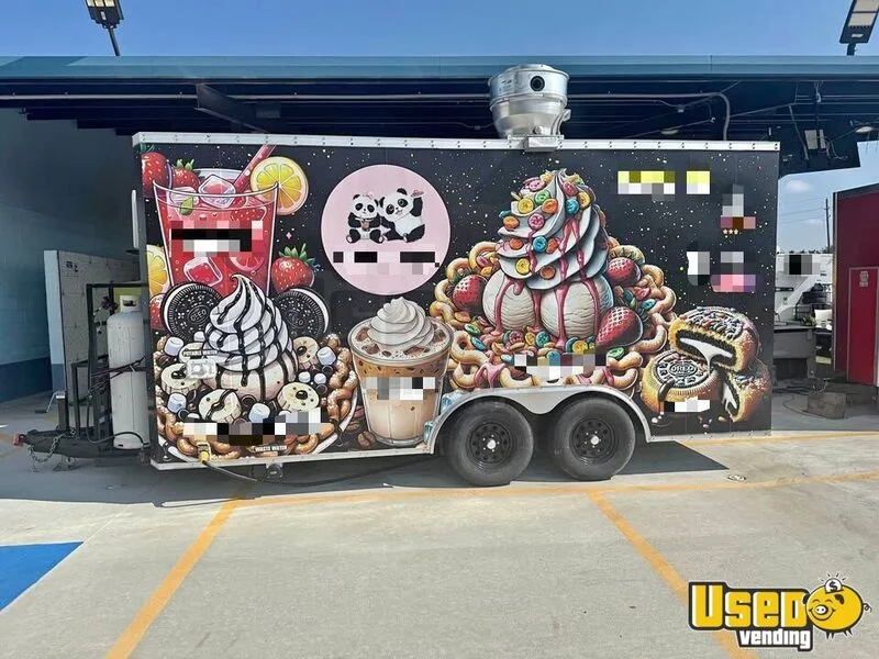 2024 Kitchen Concession Trailer Concession Trailer Texas for Sale