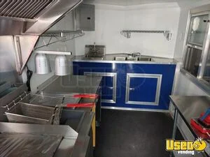 2024 Kitchen Concession Trailer New Build Food Trailer Stainless Steel Wall Covers Florida for Sale