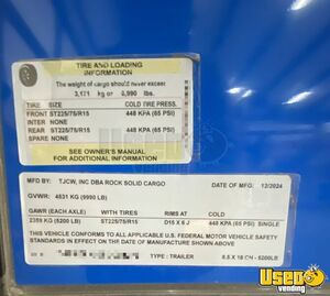 2024 Kitchen Food Concession Trailer Kitchen Food Trailer Upright Freezer Georgia for Sale