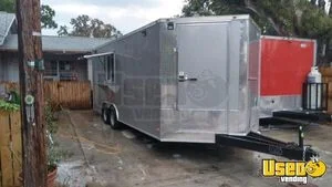 2024 Kitchen Food Concession Trailer New Build Food Trailer Deep Freezer Florida for Sale