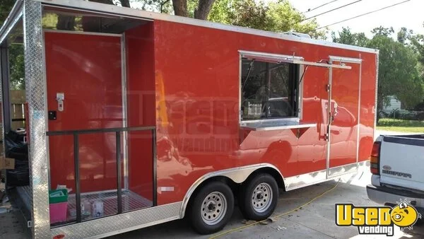 2024 Kitchen Food Concession Trailer New Build Food Trailer Exterior Customer Counter Florida for Sale