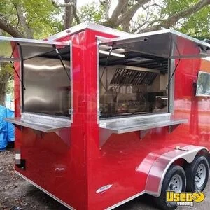 2024 Kitchen Food Concession Trailer New Build Food Trailer Refrigerator Florida for Sale