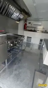 2024 Kitchen Food Trailer Diamond Plated Aluminum Flooring Florida for Sale