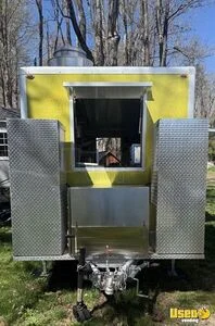 2024 Kitchen Food Trailer Diamond Plated Aluminum Flooring Massachusetts for Sale